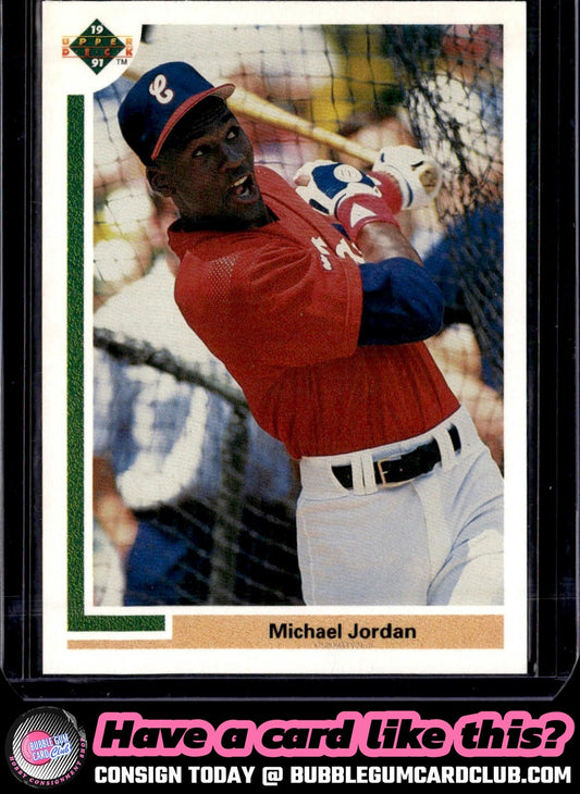 1991 Upper Deck Michael Jordan Chicago White Sox